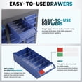 thumbnail image 4 of Bolt and Nut Tool Storage Cabinet, 40 Drawers Parts Cabinet for Garage, Workshop, Office, Home, Factory and Warehouse, 4 of 8