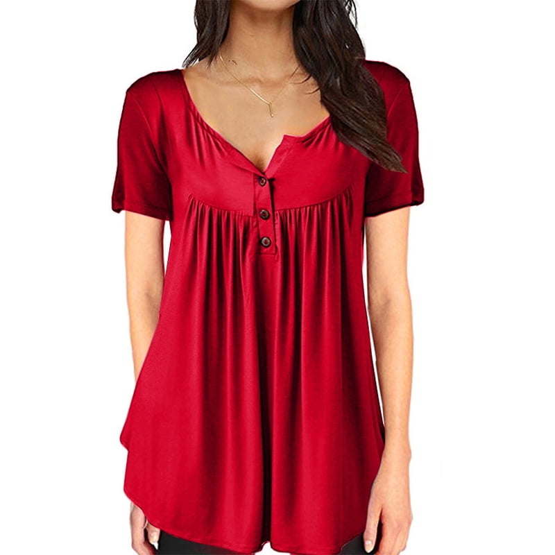 extra long tunic tops for leggings walmart
