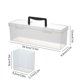 thumbnail image 3 of Spice Storage Box | Food Grade Plastic | Yellow | Kitchen Cabinet Organizer | Portable Handheld Seasoning Container | Sealed Moisture Proof | 13.58x3.70x4.72 in | 1 Pc, 3 of 6