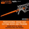 thumbnail image 3 of MesaSe 5x 11.8Inch Reciprocating Saw Blade Set High Carbon Steel Assorted Pruning Saw, 3 of 8