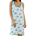 thumbnail image 5 of Casual Nights Women's Poly Cotton Sleeveless Nightgown Chemise, 5 of 5