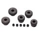 thumbnail image 5 of Engranaje de motor en T, 5 piezas 48DP Engranaje de motor Piñón de metal de acero negro Piñón de engranaje en T Solución innovadora, 5 of 9