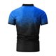 thumbnail image 5 of Blusa y camisa de manga corta con cuello vuelto para hombre, informal, holgada, a la moda, con botones, de poliéster, 5 of 5