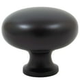 thumbnail image 4 of Round Cabinet Knob, 1-1/4 Inches, Matte Black by Stone Harbor Hardware, 4 of 4