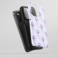 thumbnail image 5 of Jellyfish For All iPhone Series Protective Phone Case Watercolor Ocean Purple Blue Pastel, 5 of 7