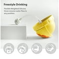 thumbnail image 5 of Simba 8 oz Flip-it Baby Training/Sippy Cup with Weighted Straw (Yellow Lion, BPA Free), 5 of 6