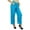 Blue, variant on Bimba Women Long Pajama With Pockets Modal Cotton Night Pyjama Sleepwear