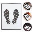 thumbnail image 4 of 100Pcs Car Foot Mat Paper Black Universal Dustproof Vehicle Interior Accessories 19.65X14.93In, 4 of 8