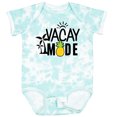 thumbnail image 3 of Inktastic Vacay Mode with Palm Trees Sun and Pineapple Boys or Girls Baby Bodysuit, 3 of 5