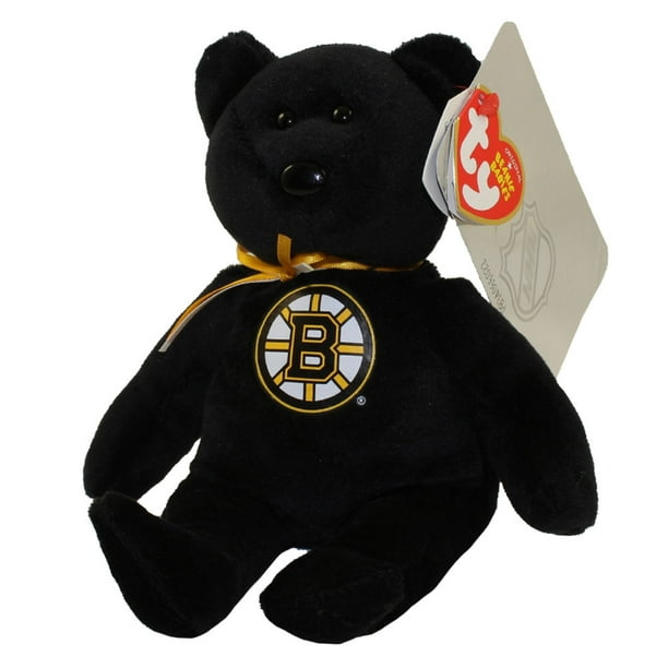 TY Beanie Baby - NHL Hockey Bear - BOSTON BRUINS (8 inch) - Walmart.com ...