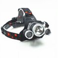 thumbnail image 1 of Linterna frontal LED de alta potencia, recargable por USB, ideal para exteriores y camping, resistente al agua IPX4 para pesca, camping y senderismo., 1 of 2