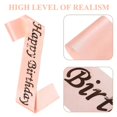 thumbnail image 3 of Birthday Party Accessories Birthday Sash for Women with Shoulder Strap, 3 of 5