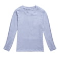 thumbnail image 3 of Girls Long Sleeve Shirt Children Kid Tops Tee Casual Clothes, Grey Size 4-5 years, 3 of 3