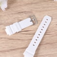 thumbnail image 4 of MasteelfCA Rubber Watch Band Watch Wristband Watch Replacement Belt Strap Compatible for (White), 4 of 8