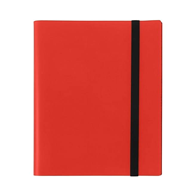 Apmemiss Clearance 9-Pocket Trading Card Binder Multiple Pocket Trading Card Album with Straps 360 Side-Loading Pockets Album for Sports Cards Football