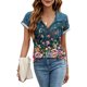 thumbnail image 2 of Top de manga corta para mujer con estampado degradado sexy de verano para mujer Fridja ghk5762, 2 of 7