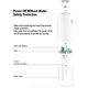 thumbnail image 5 of Mini humidificador de interior BRILLAR 270 ml USB Planta silencioso blanco, 5 of 5
