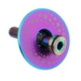 thumbnail image 1 of Sonducket Kit de cubierta de manillar de bicicleta de titanio RISK Tornillo de cubierta de dirección Ciclismo Multicolor Vía Láctea, 1 of 1