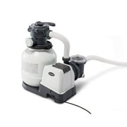 Intex 20 x 48 Ultra XTR Round Frame Above Ground Swimming Pool with Sand Filter Pump