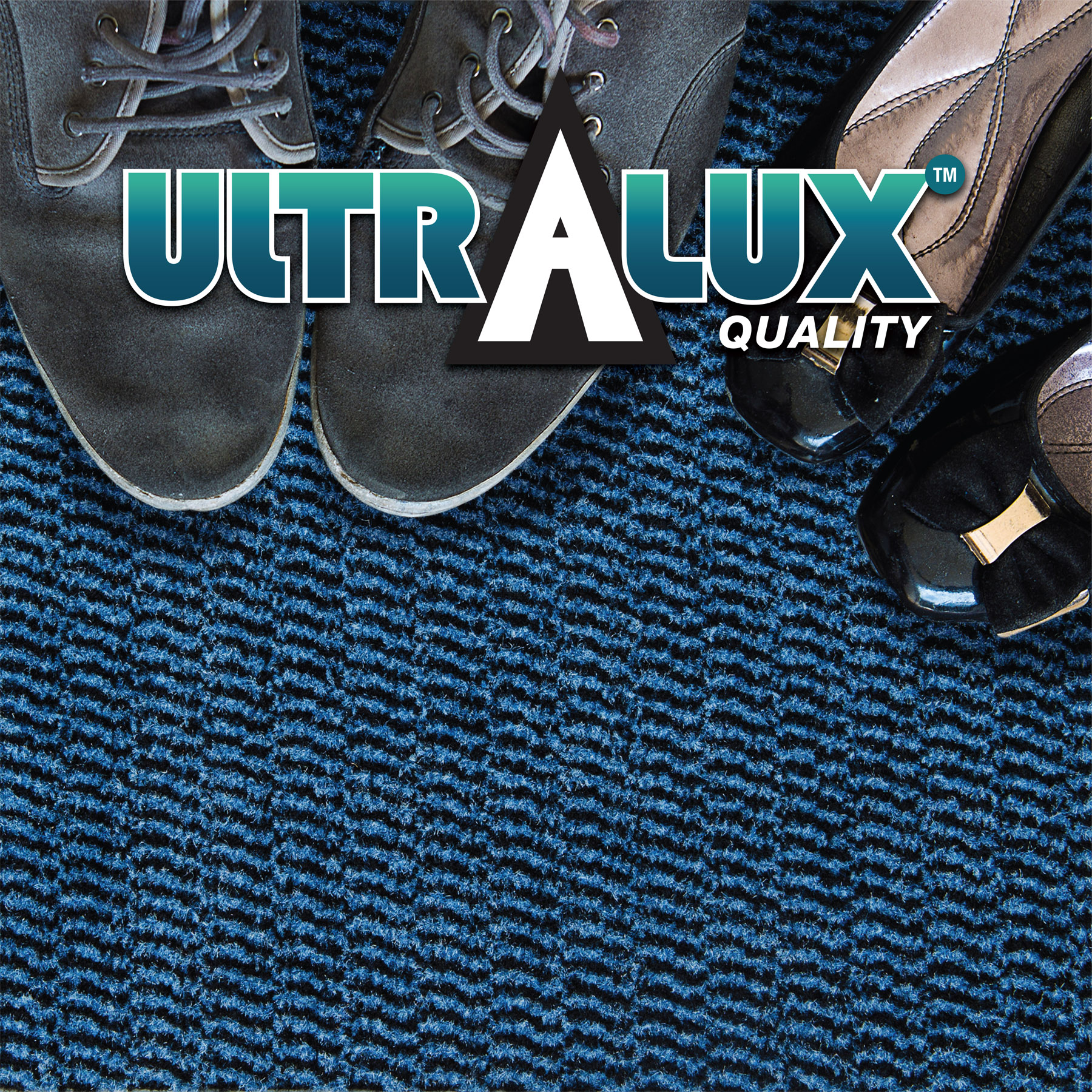 Ultralux Indoor Entrance Mat, Polypropylene Fibers and Anti-Slip