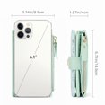 thumbnail image 2 of GAEKEAO Wallets for Women RFID Blocking Medium Bifold Ladies Wallet Leather Floral Card Holder Purse with Zipper Coin Pocket, 2 of 10