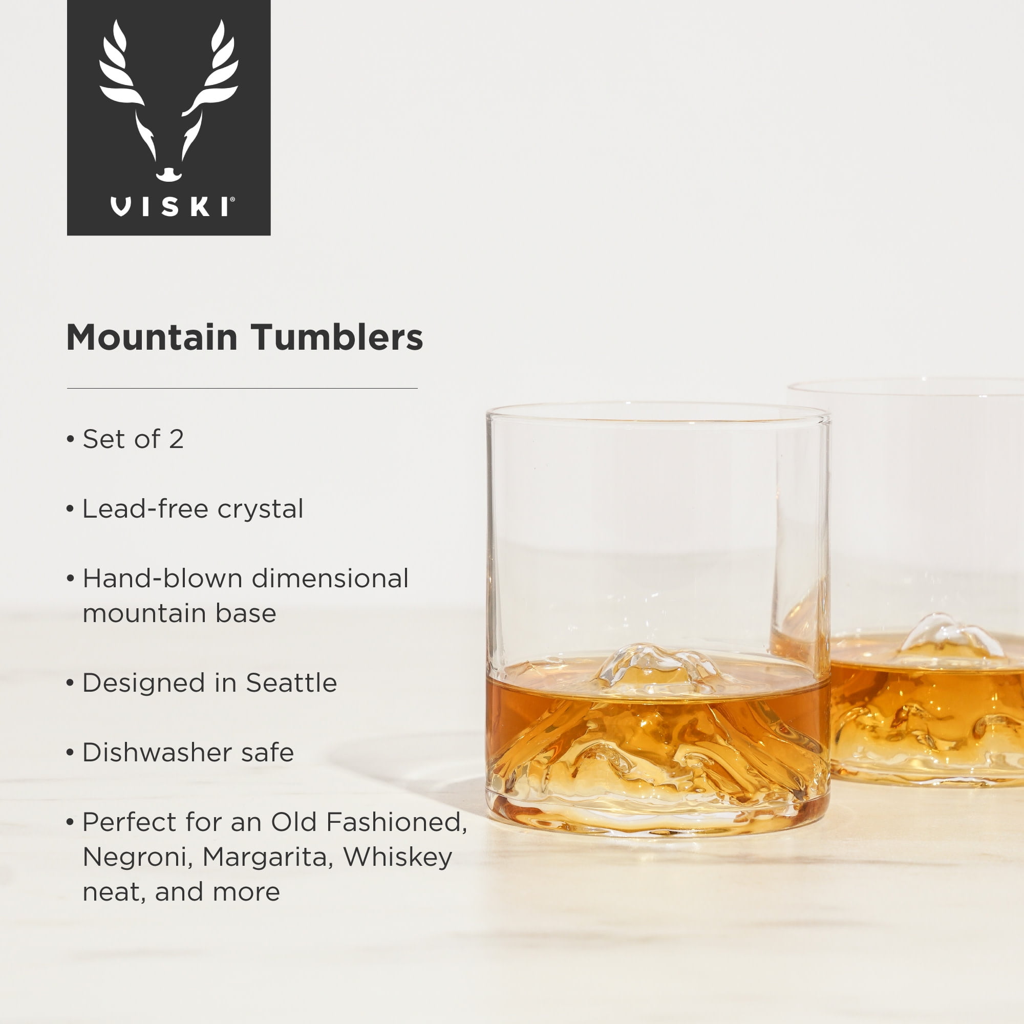 Snowfox® Shimmer Finish Vacuum Insulated Whiskey Rocks Tumbler - 11 oz (Min  Qty 24)