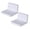 A325 White 10X10.5X7.5 2Pack, variant on 2Pcs Floating Shelf Wall Hanging Shelf No Punching Floating Shelf White Plastic Ledges With Self Hanging Rack Suitable For Living Room Kitchen And Bathroom Rack