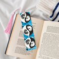 thumbnail image 4 of Kdxio Unicorn in Yoga Print Metal Tassel Bookmarks,Perfect Gift for Art Lovers and Bookworms Metal Bookmarks for Women, 4 of 8