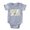 Heather Grey, variant on CafePress - Flag Of Rhode Island - Cute Infant Baby Football Bodysuit