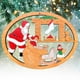 thumbnail image 1 of XWSHYW Adornos Colgantes Adornos Navideños de Madera para Colgar, Colgante Hueco para Árbol de Navidad, 1 of 2