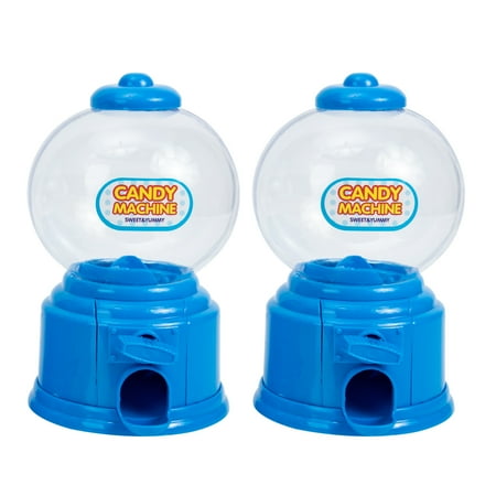 

NUOLUX 2pcs Gumball Machines Toys Plastic Candy Dispenser Candy Catcher Machines for Children