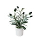 thumbnail image 2 of Ramas de olivo artificiales para patios interiores | Decoración con follaje artificial realista | Adornos de plantas de plástico realistas para arreglos de mesa y jarrones en el hogar, 2 of 7