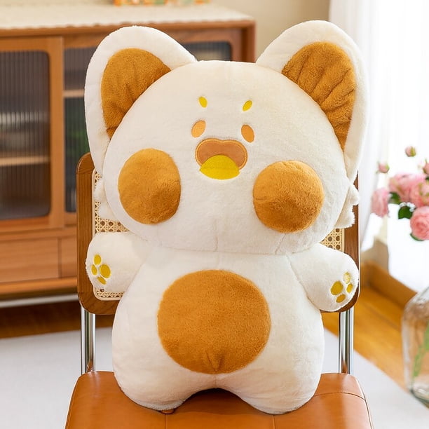 Muñeco de peluche de gato Dudu de 65cm, muñeco rojo de red grande, almohada para dormir para niña, regalo para el Día de los niñoszhangyuxiang