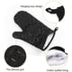thumbnail image 4 of Manoplas para horno y agarraderas para ollas, manoplas para horno, manoplas para horno de silicona antideslizantes resistentes al calor, adecuadas para hornear, asar a la parrilla, 1 par ER, 4 of 5
