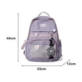 thumbnail image 4 of Mochila Para Mujer Con Bolso Con Asa Superior Mochilas Femeninas Para Regalo Senderismo Vacaciones Púrpura, 4 of 8
