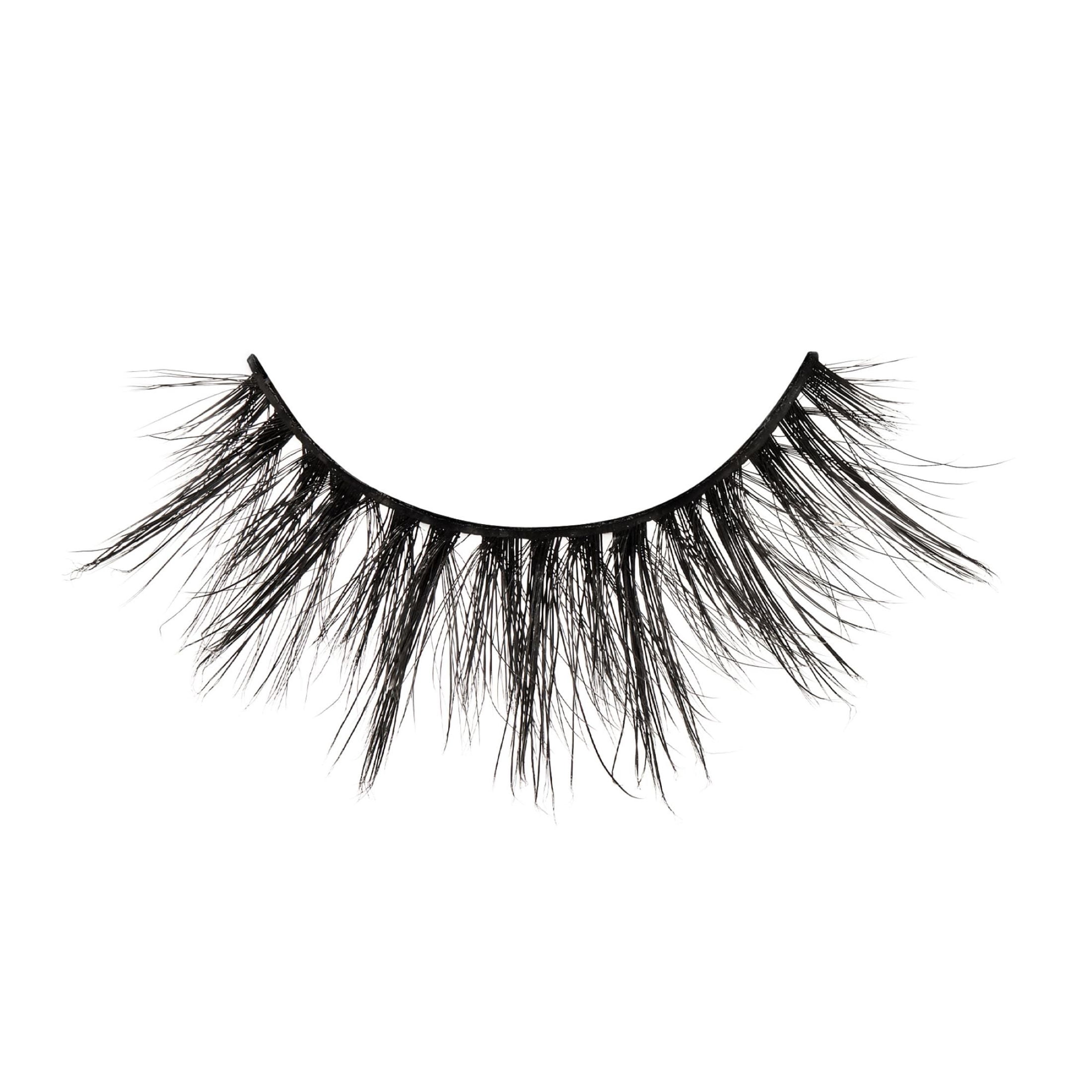 (2 pack) KISS Lash Couture Matte Black Faux Mink, Matte Sheer, False Eyelashes