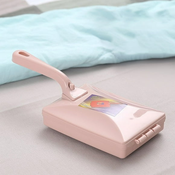 Household Double Roller Dusting Brush Carpet Cleaning Vacuum Brush Multifunction Clothes Delinting Brush Bed Sweeper Brush