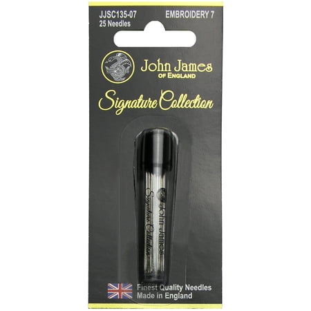 UPC: 0091955700619 | John James Signature Collection Embroidery Needles-Size 7 25/Pkg