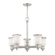 Livex Lighting - Middlebush - 5 Light Chandelier in Traditional Style - 25