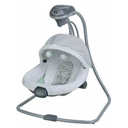 Graco Oasis with Soothe Surround Technology Baby Swing, Landry