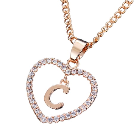 DESIGNICE 2026 New Initial Necklace for Women,Chic Gold Initial Necklace for Women,Minimalist Dainty Necklace,Timeless Initial Necklace for Every Occasion,C