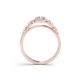 thumbnail image 3 of 1 Carat T.W. Diamond Single Halo 14kt Rose Gold Engagement Ring, 3 of 4