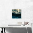 thumbnail image 2 of ARTCANVAS Ocean Wave Home Decor Square Canvas Art Print - Size: 12" x 12" (1.50" Deep), 2 of 9