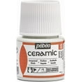thumbnail image 1 of WWS-Pebeo Ceramic Enamel Effect Paint, 45 ml, White, 1 of 4