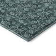 thumbnail image 4 of Addison Rugs Mayfield Washable Transitional Floral Teal Rectangle Rug, 8' x 10', 4 of 6