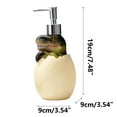 thumbnail image 3 of Gnmfd Dinosaur Bottle Soap Dispenser Pump for Shampoo Shower Gel Lotion, Press Type Bathroom Storage Container for Home Kids Bath Holiday Gift Decor, 3 of 4