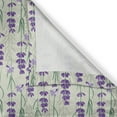 thumbnail image 4 of Ambesonne Lavender Grommet Curtain Single Panel, Fresh Herbs Botanical, 50"x60", Pale Sage Green Violet, 4 of 5
