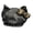 Leopard print bow, variant on ZPAQI Vintage Octagonal Hat 2000s Casquettes Hat for Teens Girl Dog Ear Baseball Hat