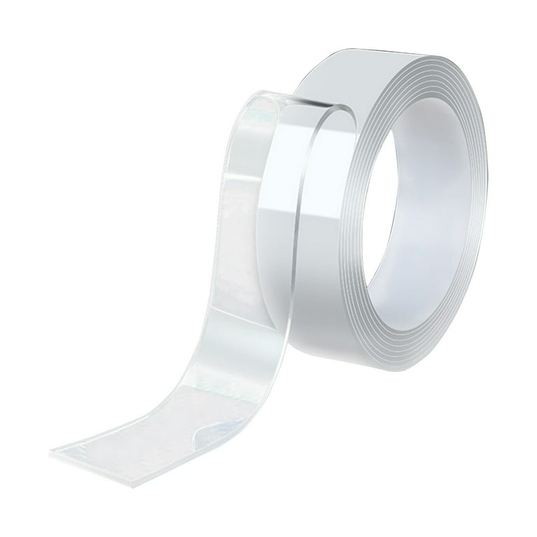 1/2/3/5M Reusable Nano Adhesive Tape Clear Double Sided Removable
