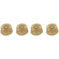 thumbnail image 2 of 4X Guitar Dome Control Knobs for Fender Tele Replacement Silver with Electric Guitar Control Speed Knobs, 2 of 7